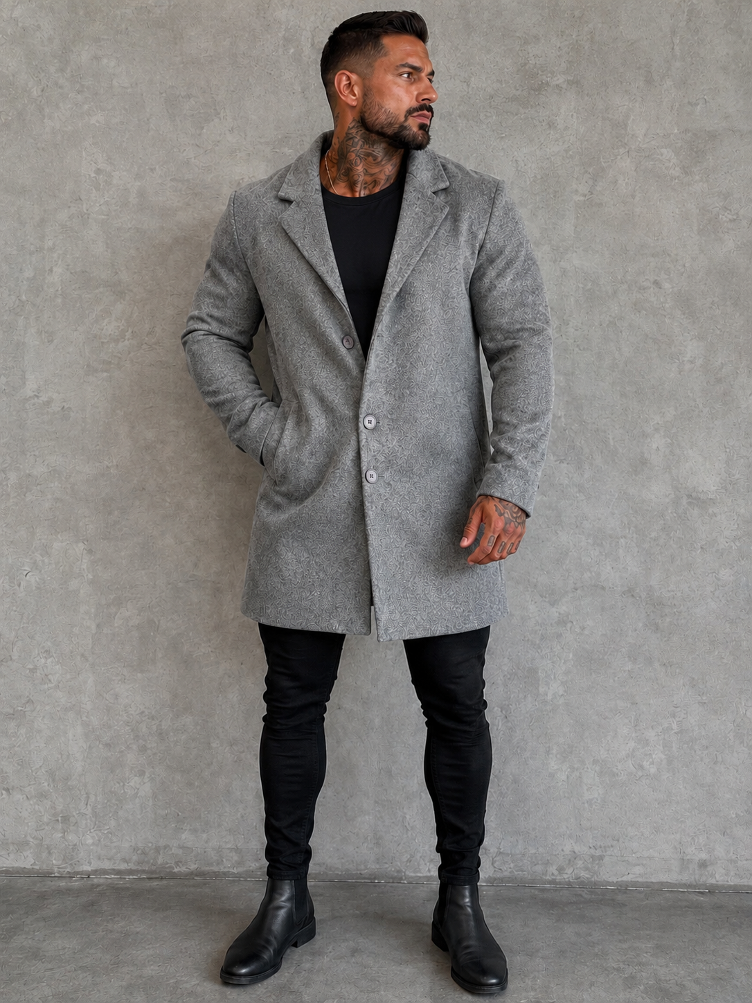Sobretudo Nômade Grey