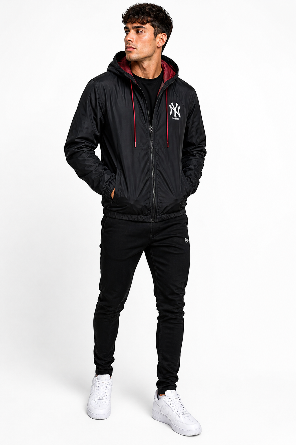 Jaqueta Corta Vento Windbreaker New York Yankees