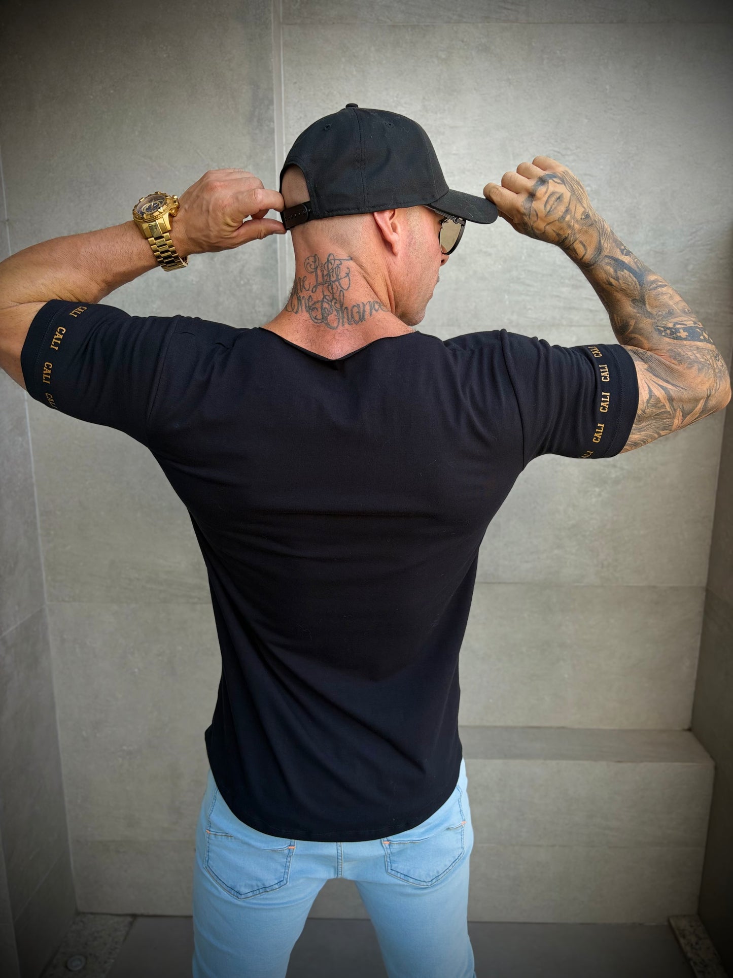 Camiseta Cali Rood Gold Black
