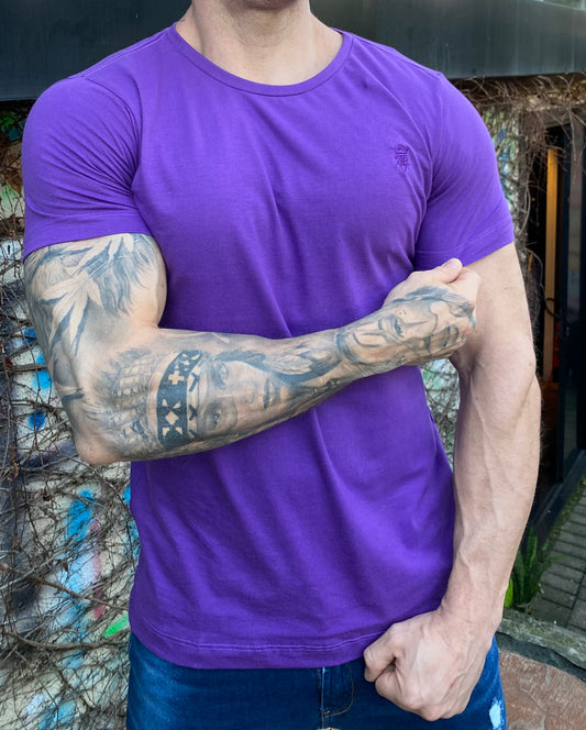 Camiseta Algodão Purple
