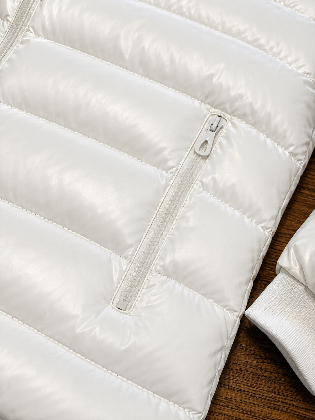 Jaqueta Tech Puffer Premium Metalizada