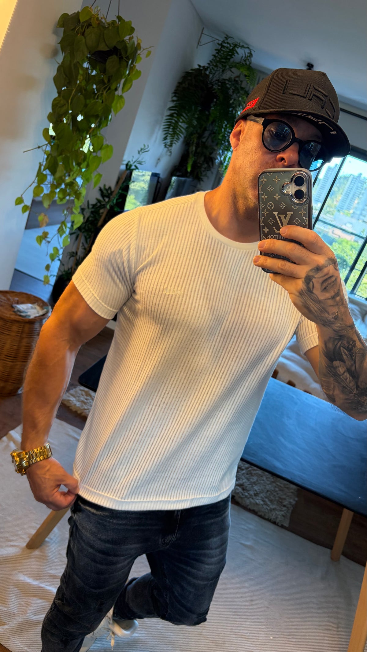 Camiseta Canelada Cali Off-White