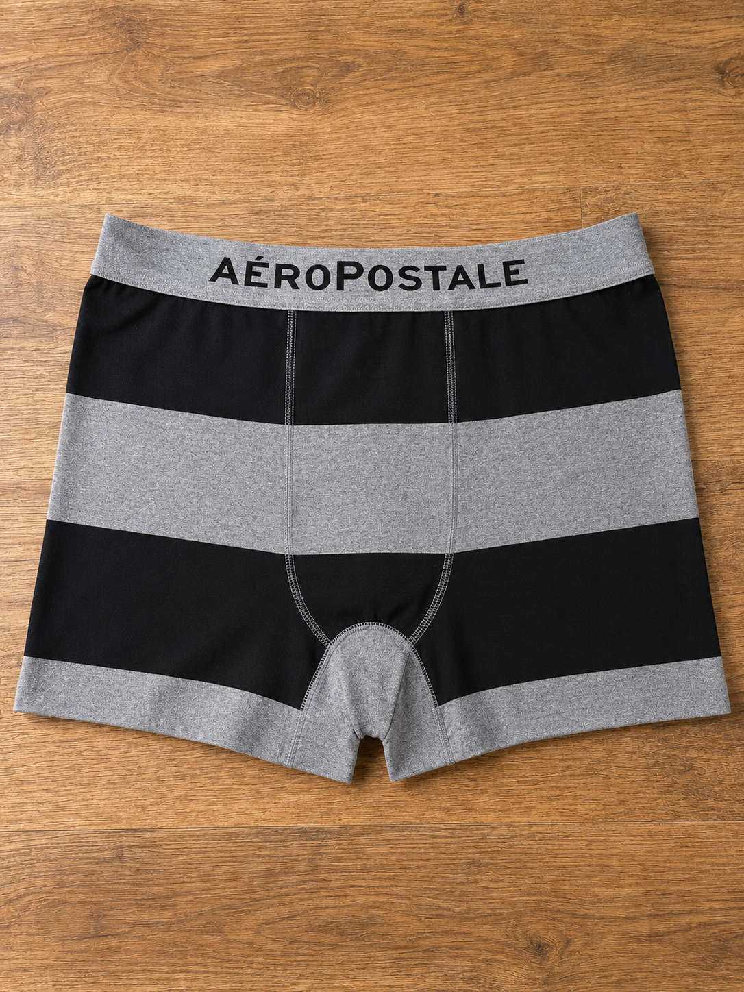 Aéropostale Black Striped Underwear