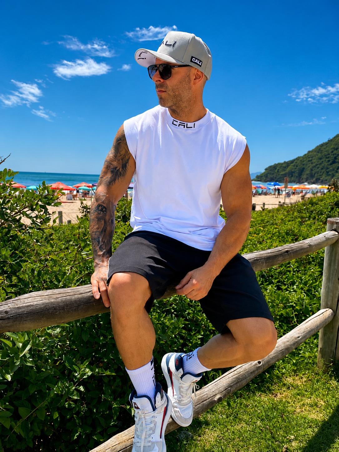 Regata Oversized Cali Tesla White
