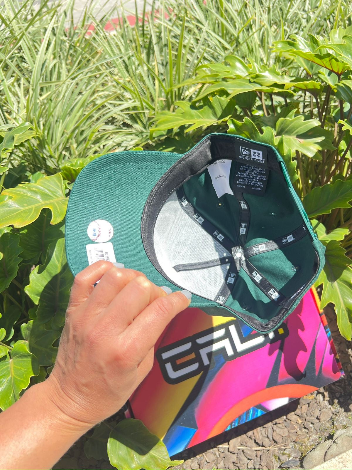 Boné New Era NY Eframe Green