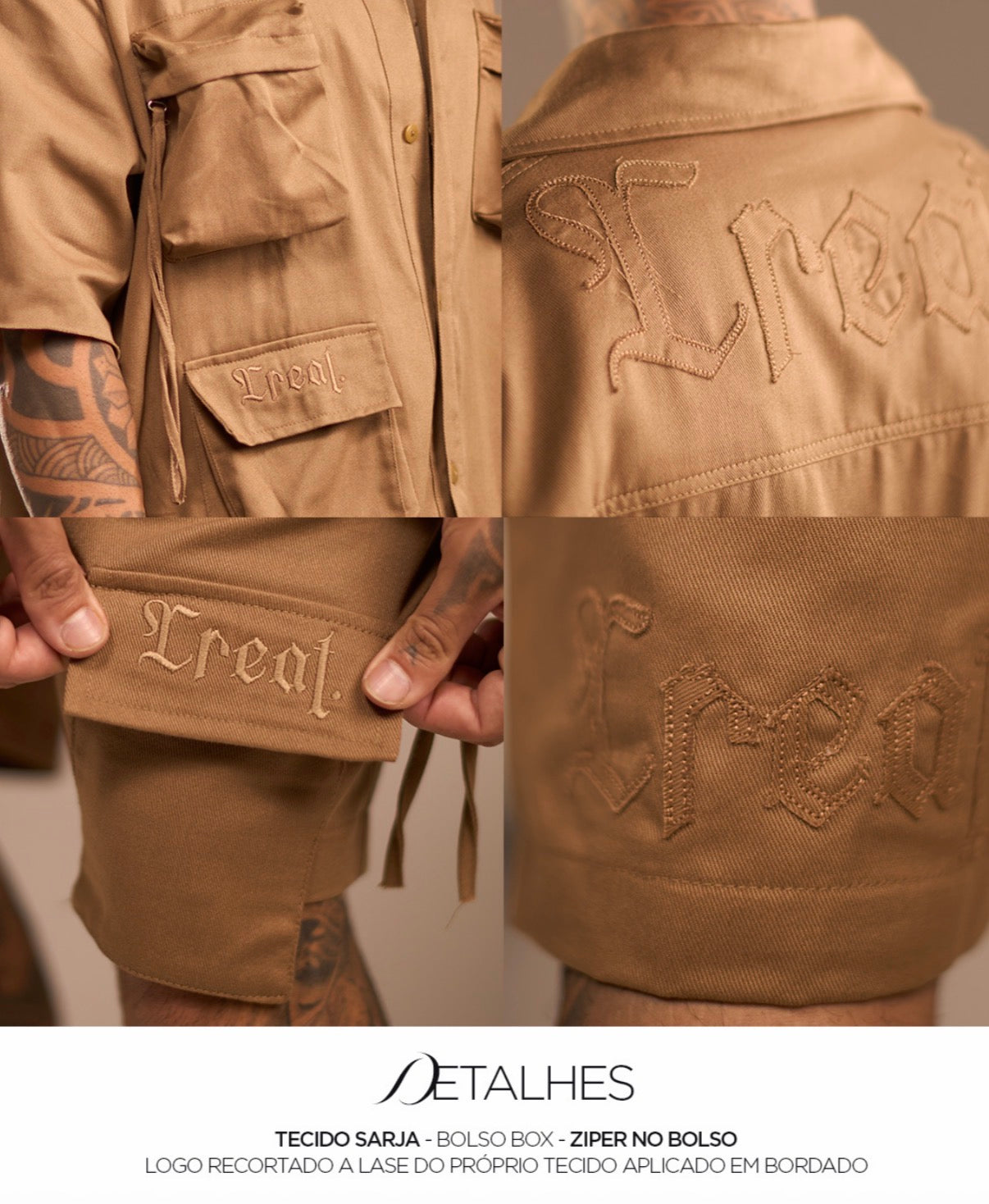 Conjunto Over Hype Brow