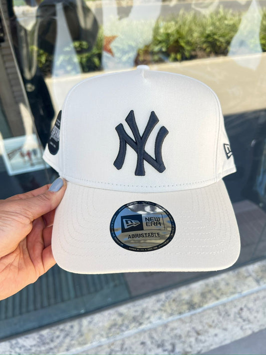 Boné New Era NY Eframe White