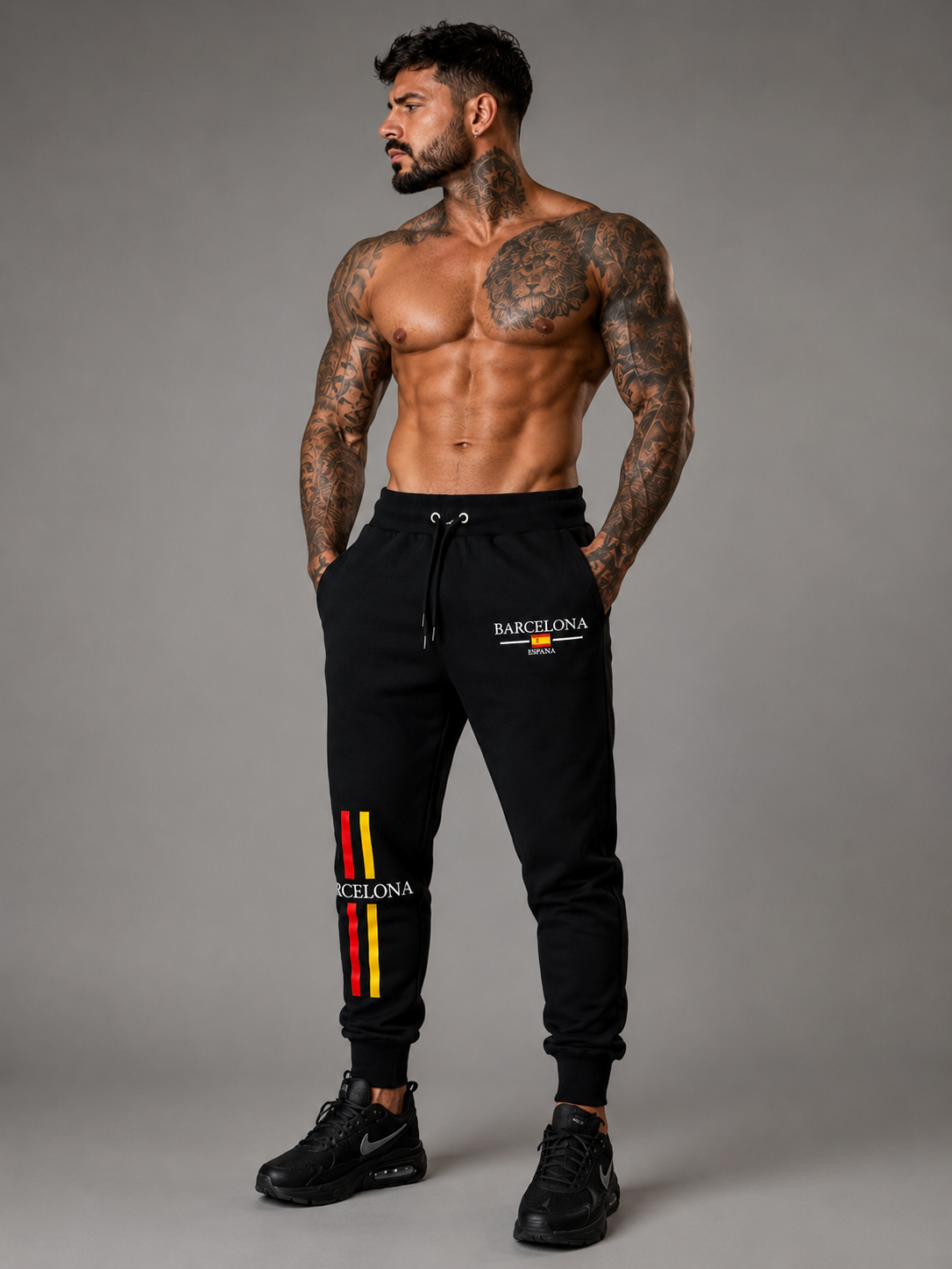 Calça Moletom Jogger Barcelona