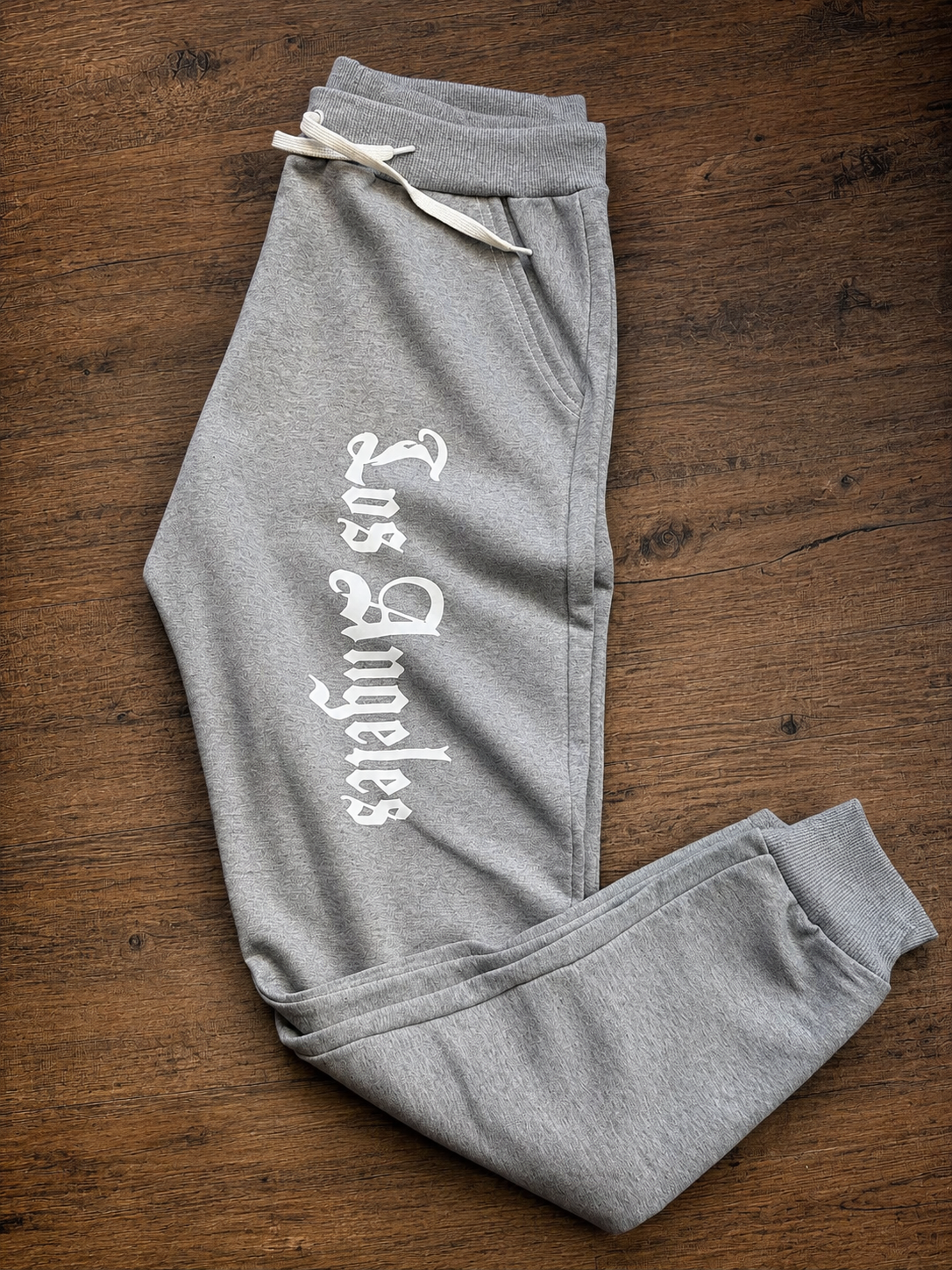 Calça Moletom Jogger LA Grey