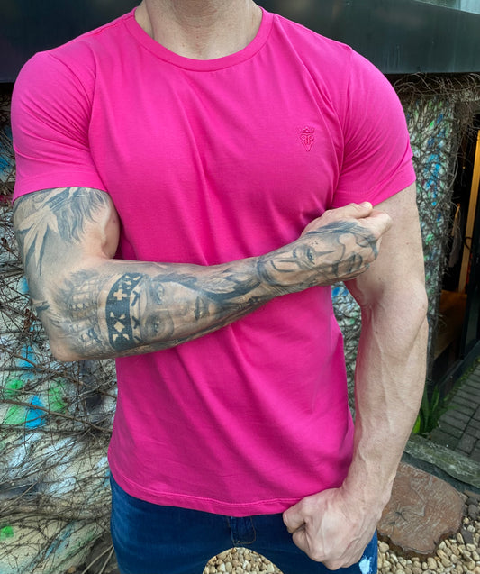 Camiseta Algodão Pink