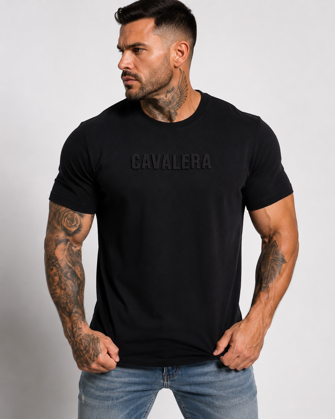 Camiseta Cavalera Relevo Black