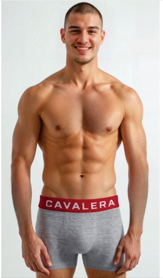 Cueca Cavalera Mescla Sungão Vermelha Logo
