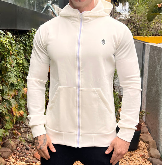 Jaqueta Neoprene Branca