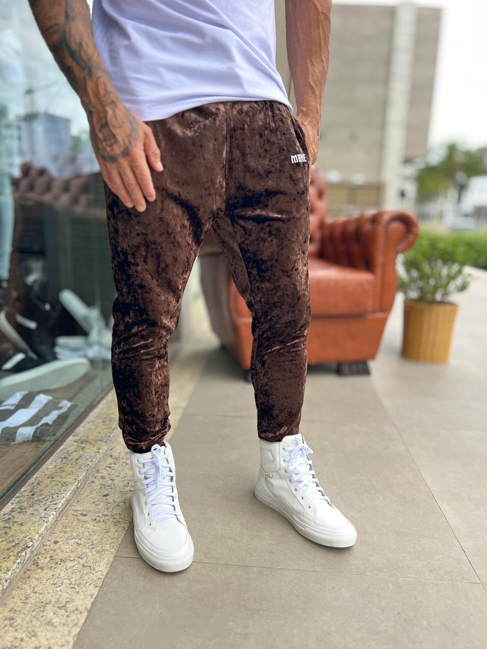 Calça Mahe Skinny Holográfic Brow