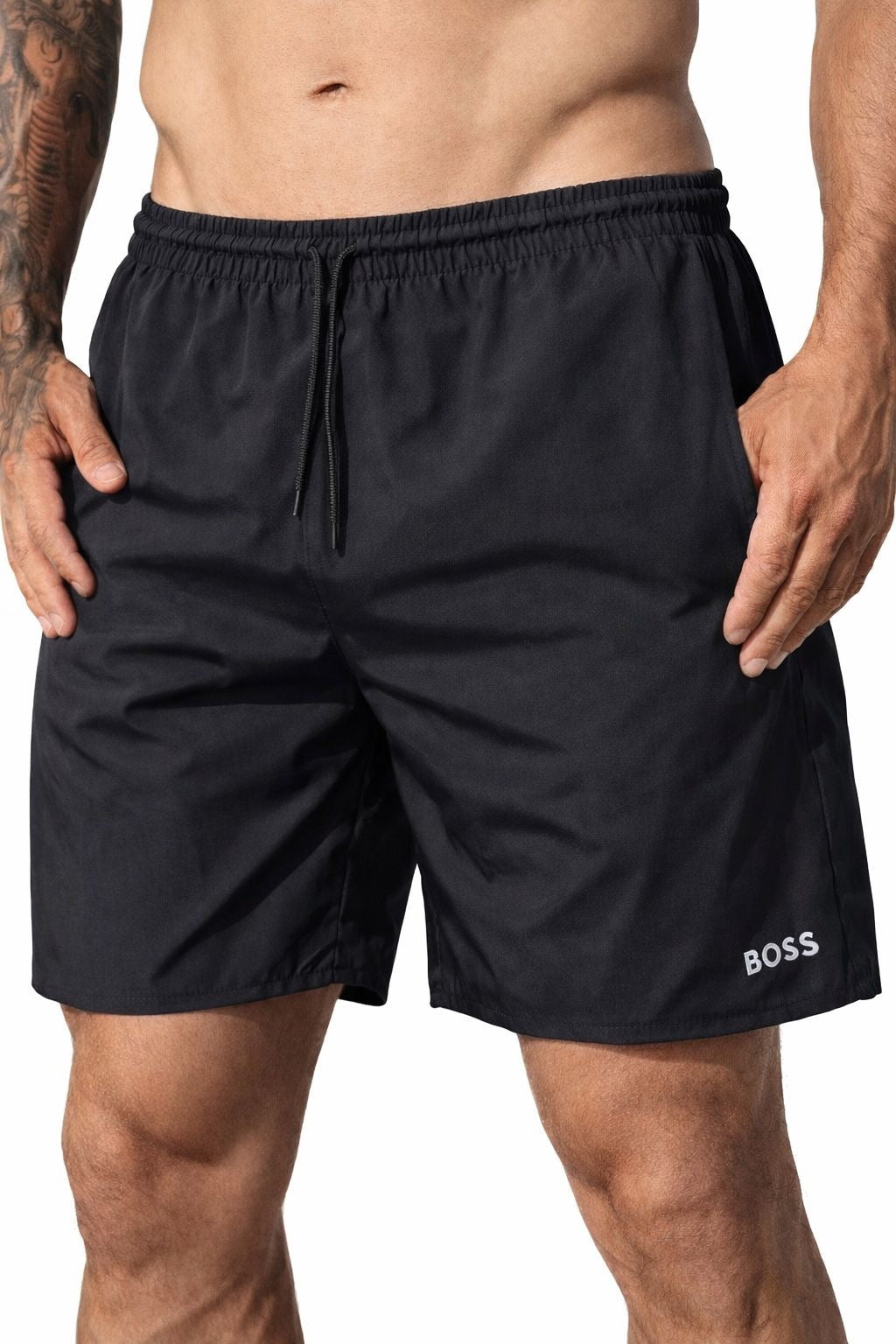 Shorts Praia- Boss Black-Secagem rápida