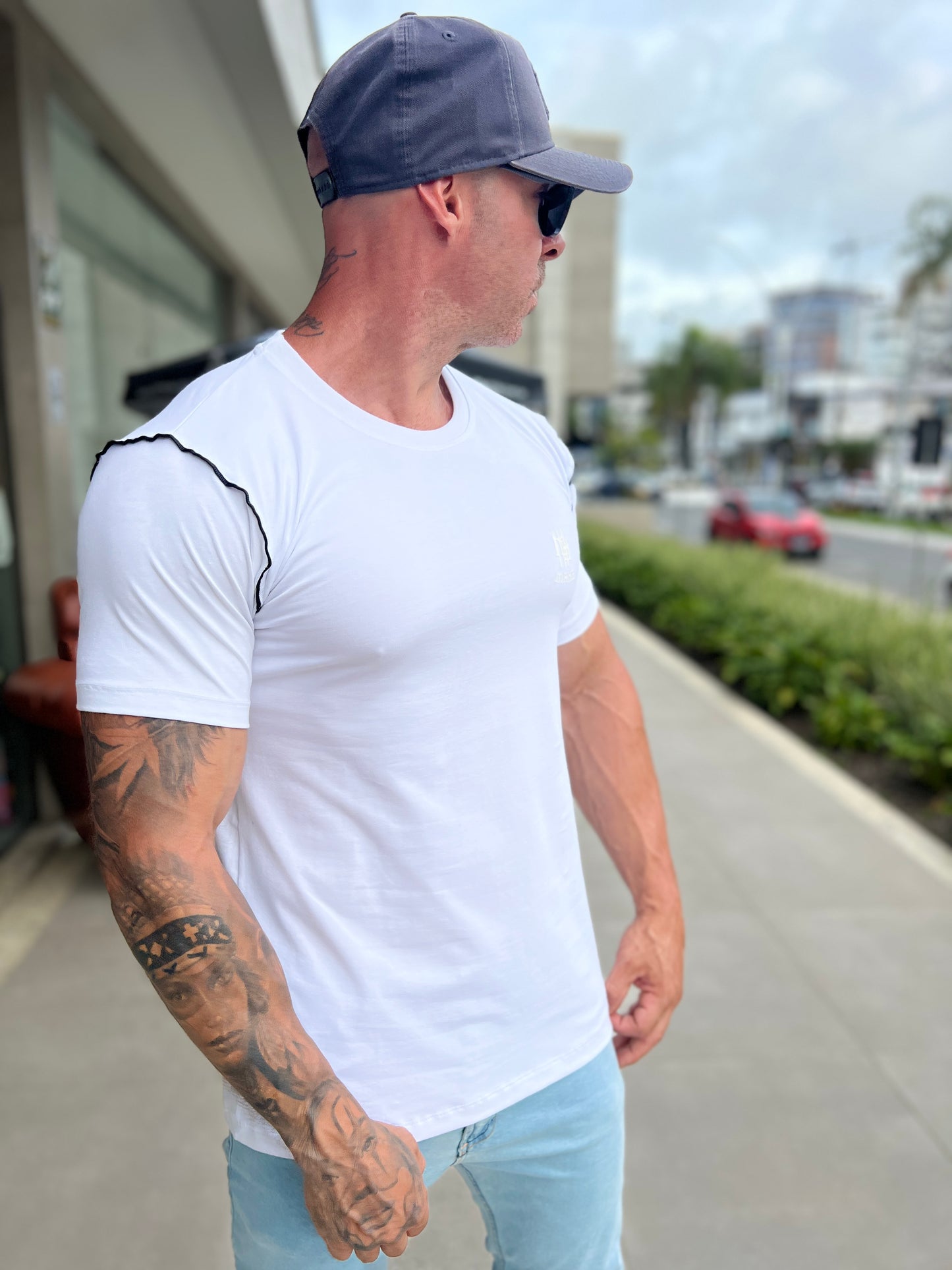 Camiseta Mahe White Slim