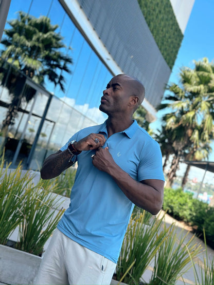 Camiseta Polo LV Blue