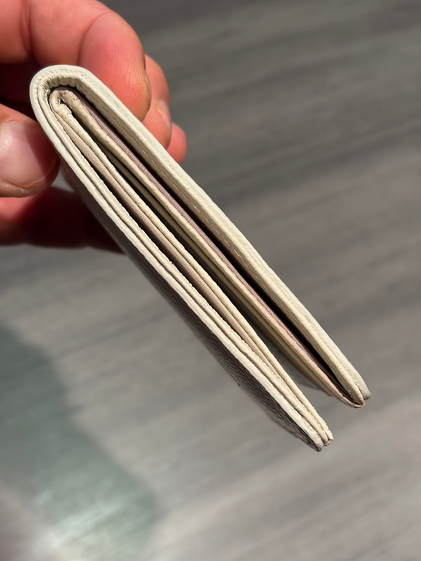 Carteira Mahe Pérola em Couro