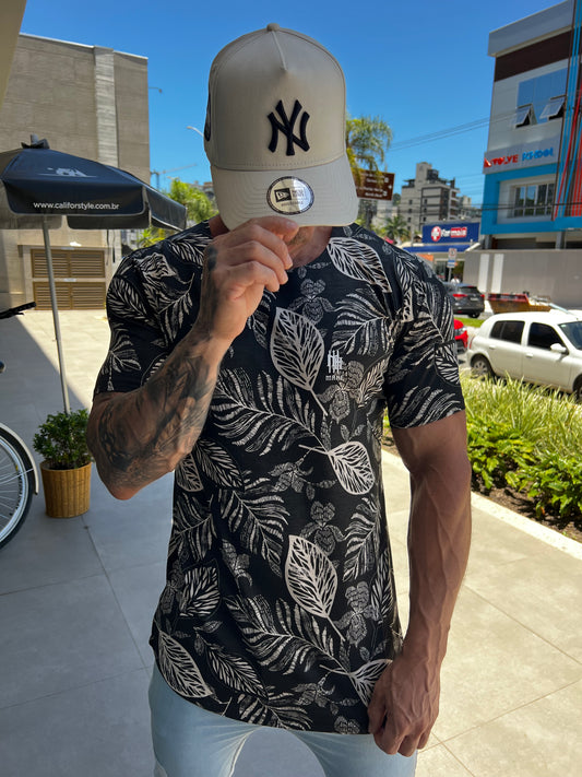 Camiseta Mahe Visco Folhas