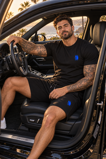 Conjunto Mahe Black Blue