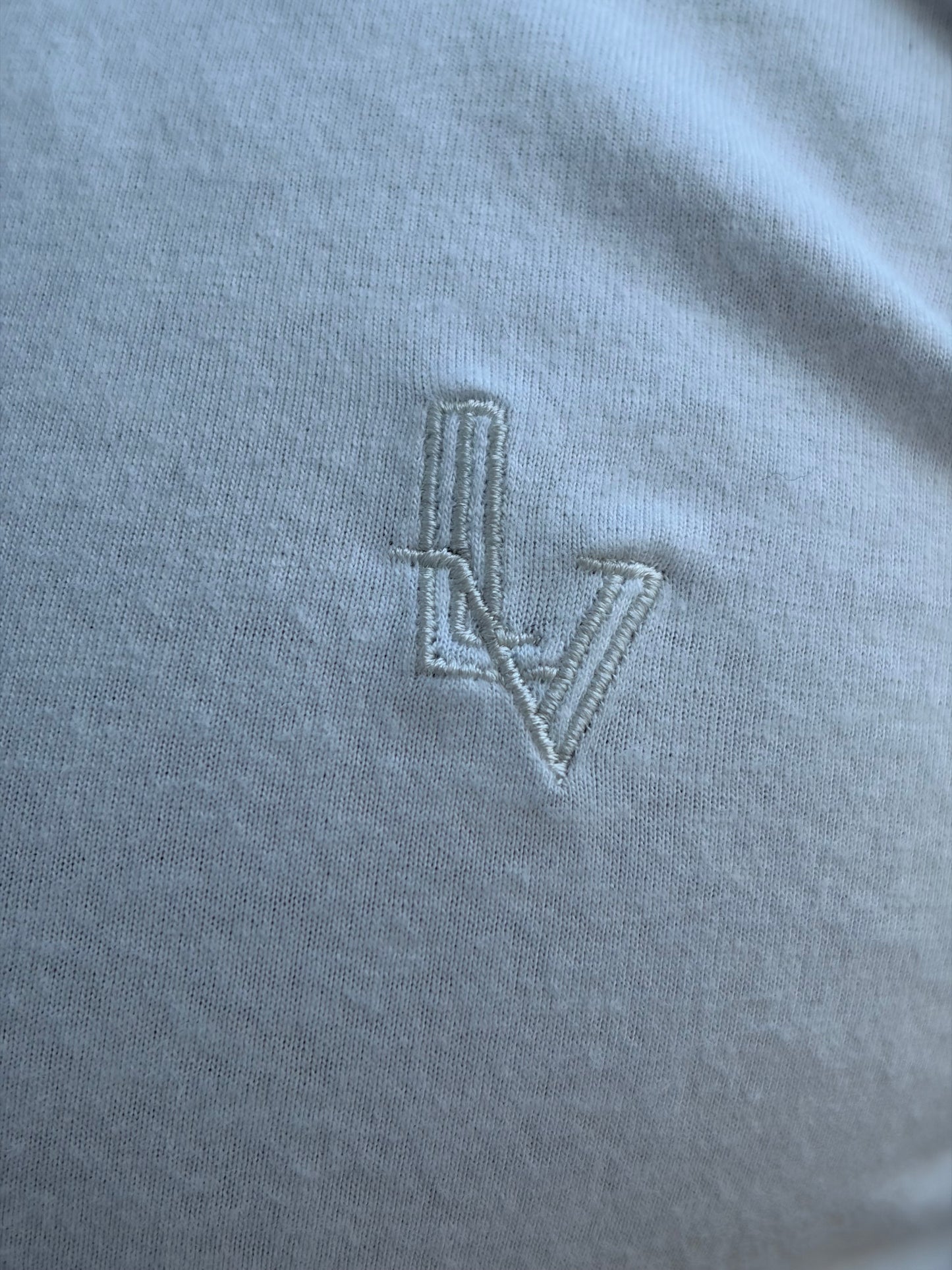 Camiseta LV Semi Long Slim Off White