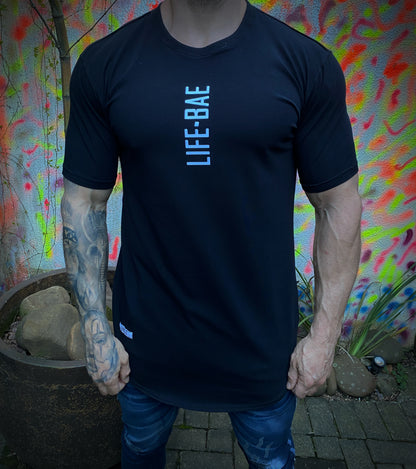 Camiseta Life Bae Alongada Black