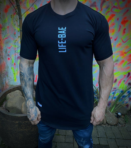 Camiseta Life Bae Alongada Black