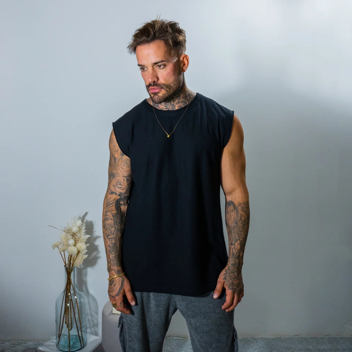 Camiseta Homme - Black
