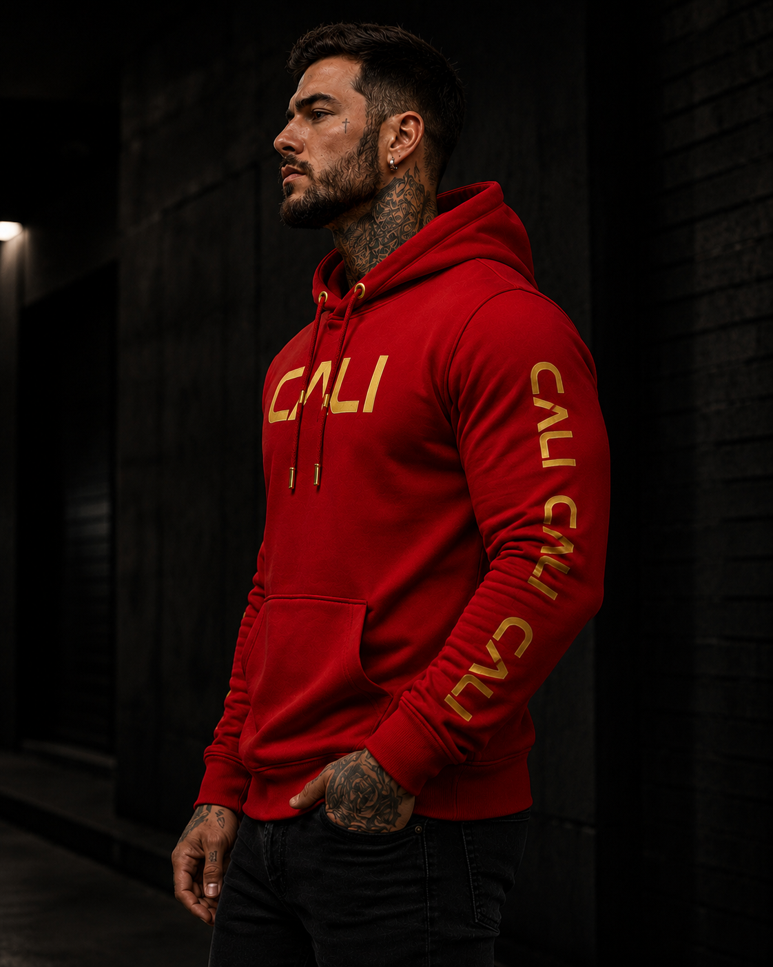 Moletom Cali Red Gold