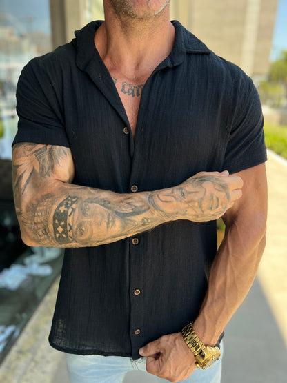 Camisa Rústica Black