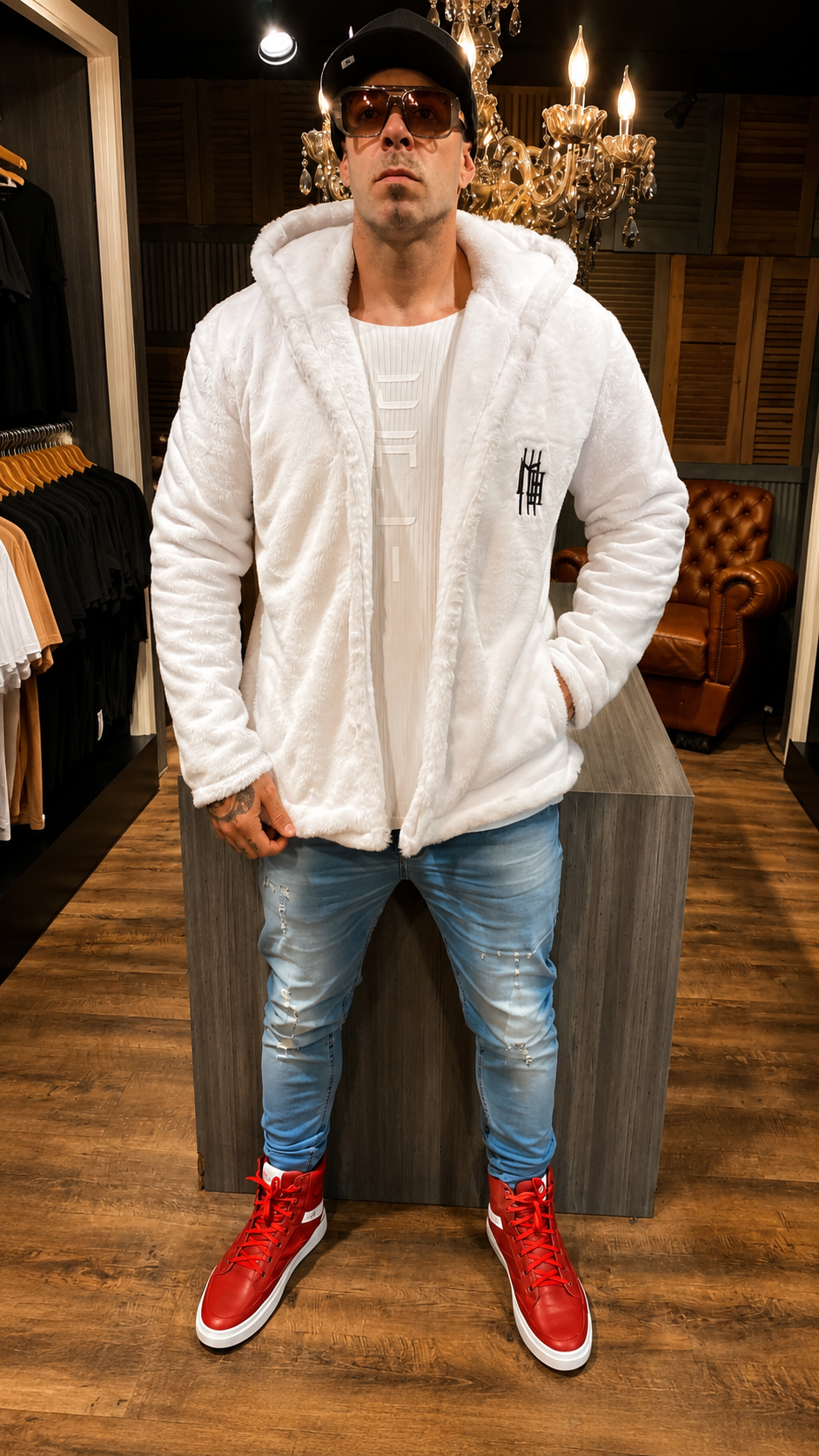 Casaco Mahe White