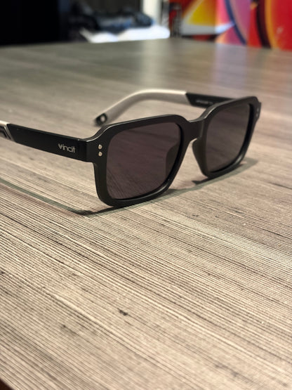 Óculos de Sol Vincit Black Grey Fosco