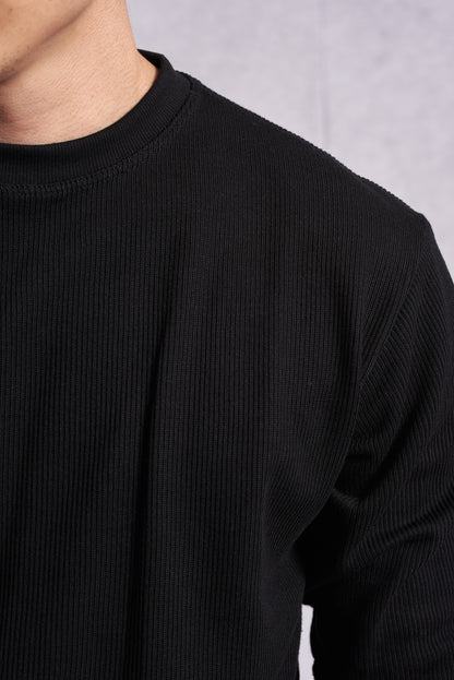Blusa Canelada Black