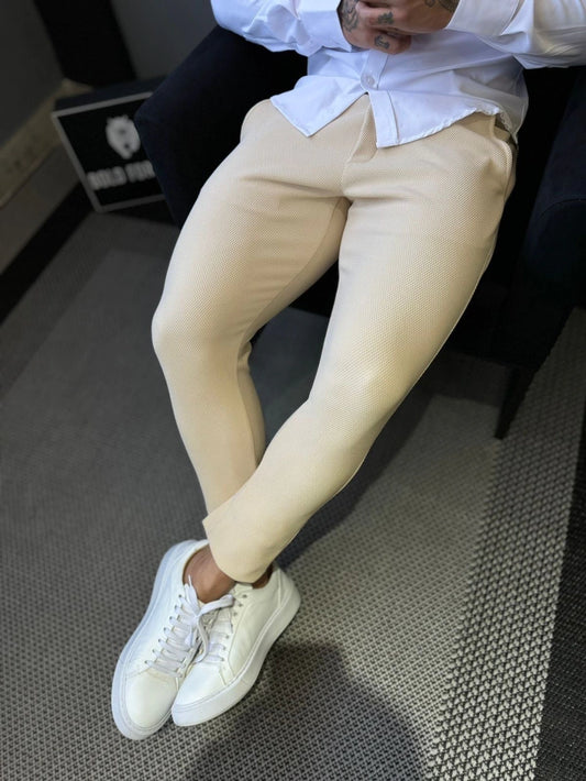 Calça Alfaiataria Premium Bege