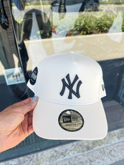 Boné New Era NY Eframe White