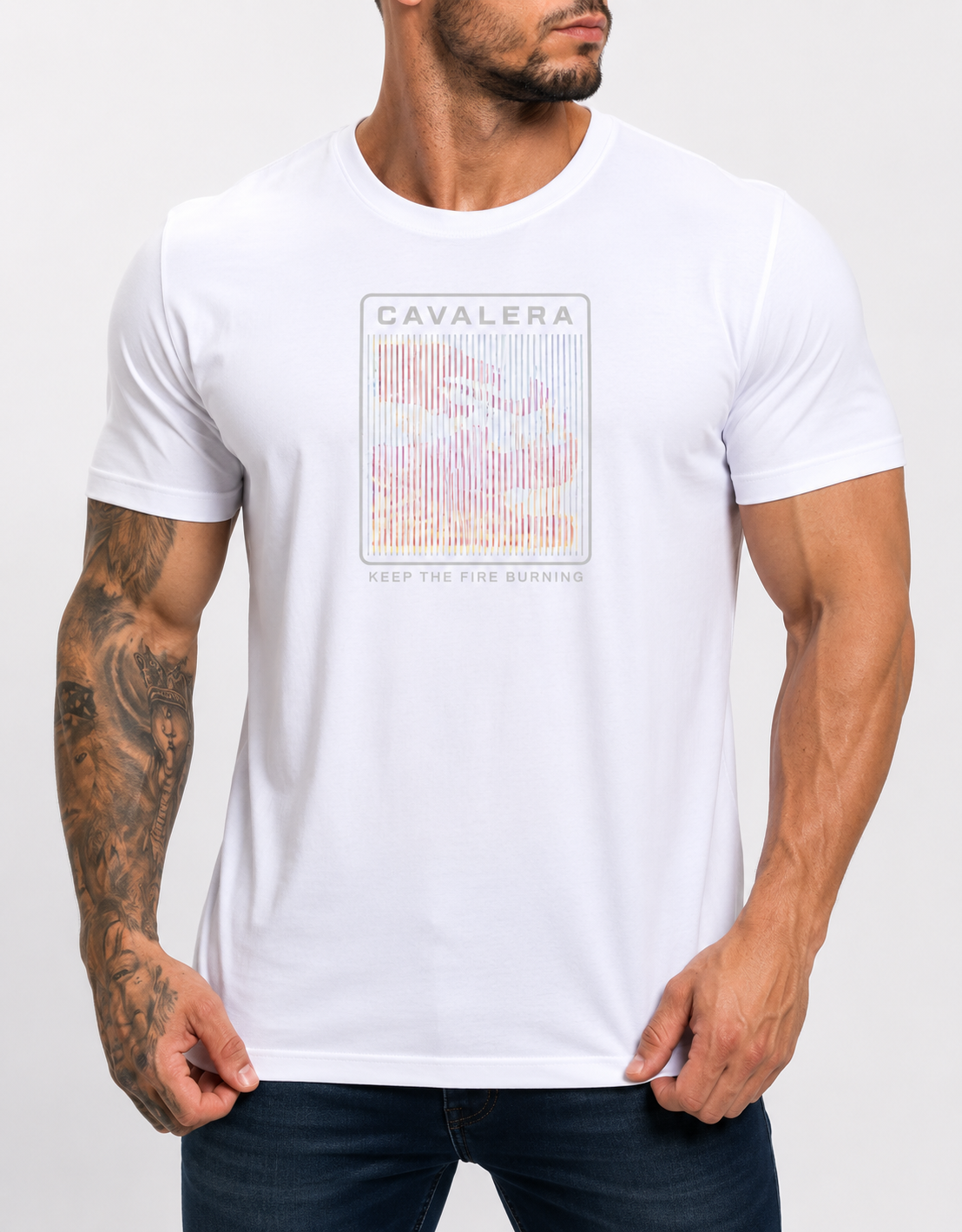 Camiseta Cavalera Burning