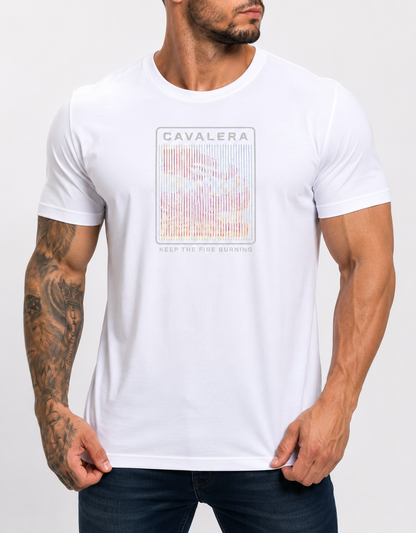 Camiseta Cavalera Burning