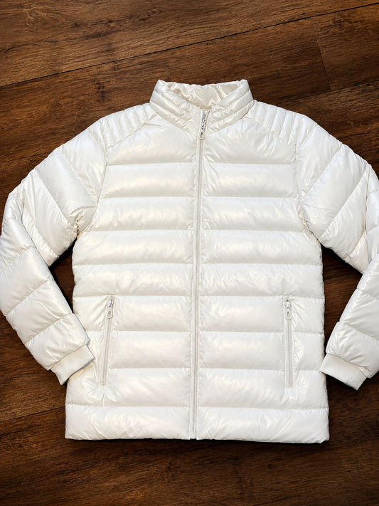 Jaqueta Tech Puffer Premium Metalizada