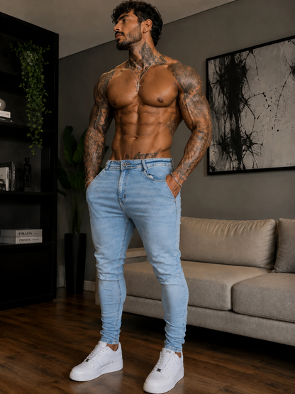 Calça Jeans Super Skinny Basic
