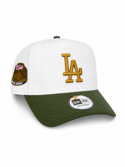 Boné New Era LA Eframe Gold Green