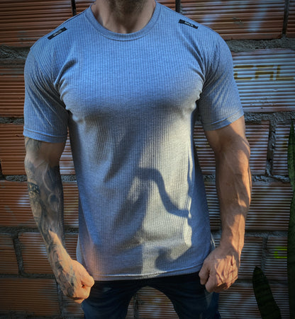 Camiseta Canelada Grey