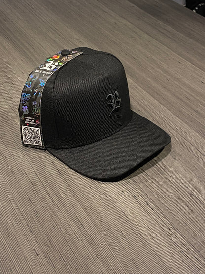 Boné BLCK Preto