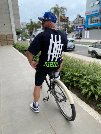 Camiseta Mahe Over Spray Paint White