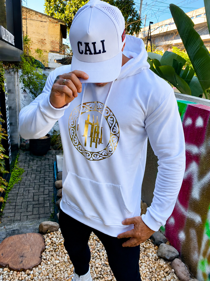 Moletom Canguru Mahe White Gold