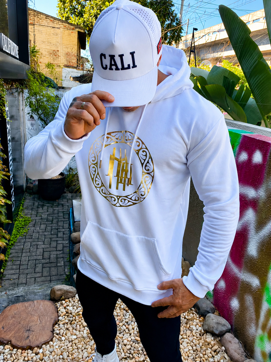 Moletom Canguru Mahe White Gold
