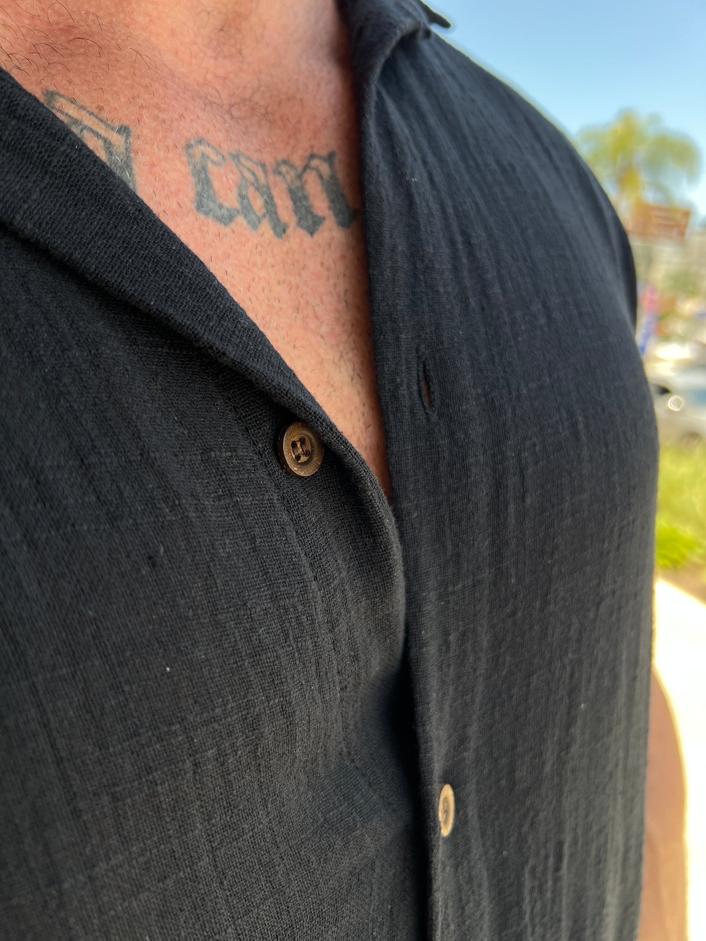 Camisa Rústica Black