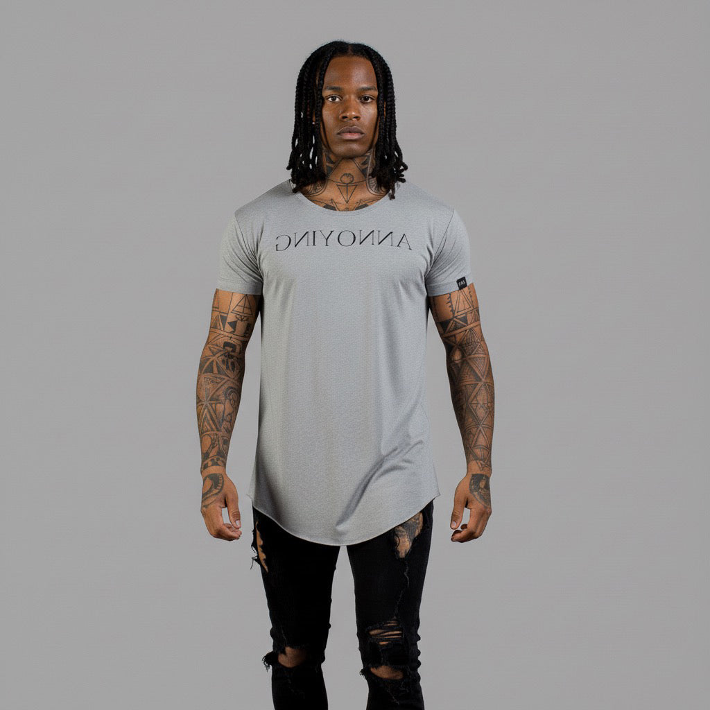 Camiseta Gniyonna - Grey