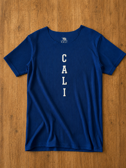 Camiseta Cali Blue Canelada
