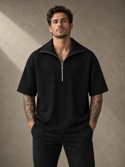 Camiseta Polo Mônaco - Blck