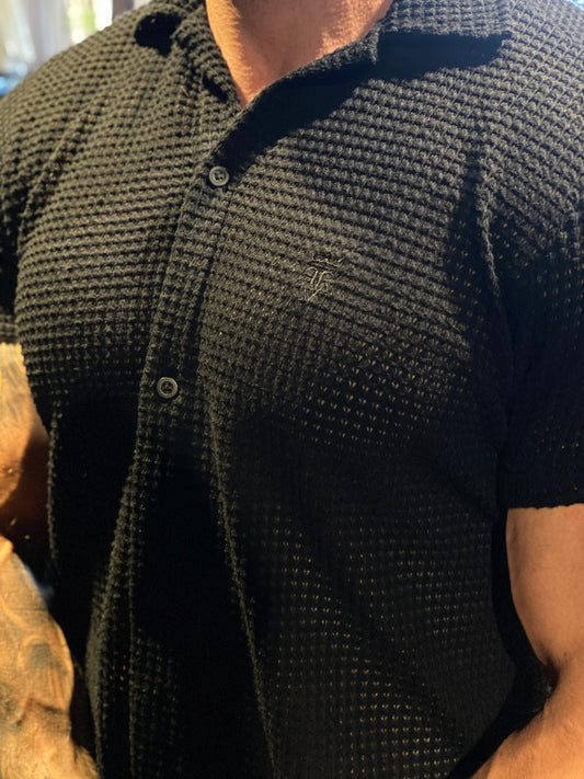 Camisa Santorini Tricot - Black